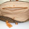Louis Vuitton tennis bag in monogram canvas and natural leather - Detail D3 thumbnail
