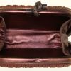 Bottega Veneta Knot pouch in brown braided leather - Detail D2 thumbnail