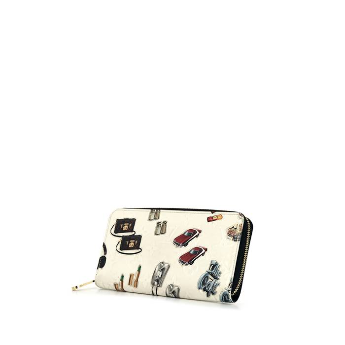 Louis Vuitton Zippy wallet in cream color monogram canvas - 00pp