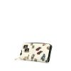 Portafogli Louis Vuitton Zippy in tela monogram cerata color crema con motivo - 00pp thumbnail