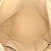 Sac à main Louis Vuitton Saleya en toile damier azur et cuir naturel - Detail D2 thumbnail