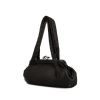 Chanel Fold-over handbag in black leather - 00pp thumbnail