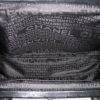 Chanel Fold-over handbag in black leather - Detail D2 thumbnail