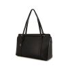 Cartier Cabochon bag worn on the shoulder or carried in the hand in black grained leather - 00pp thumbnail