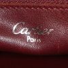 Cartier Cabochon bag worn on the shoulder or carried in the hand in black grained leather - Detail D3 thumbnail