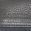 Sac à main Loewe Amazona grand modèle en cuir noir et daim noir - Detail D3 thumbnail
