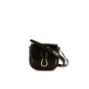 Bolso bandolera Louis Vuitton Saint Cloud mini en cocodrilo negro - 360 thumbnail