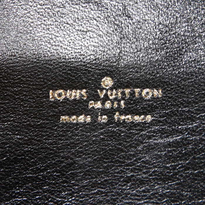 Bolso bandolera Louis Vuitton Saint Cloud mini en cocodrilo negro - Detail D3