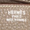 Borsa Hermes Birkin 35 cm in pelle togo etoupe e crine di cavallo intrecciato etoupe - Detail D3 thumbnail