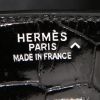 Borsa Hermes Birkin 35 cm in coccodrillo marino nero - Detail D3 thumbnail