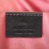 Pochette-ceinture Gucci GG Marmont clutch-belt en velours noir - Detail D3 thumbnail