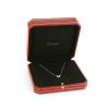 Cartier Caresse d'Orchidées small model necklace in white gold and diamonds - Detail D2 thumbnail