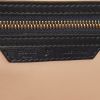 Bolso de mano Celine Luggage modelo grande en cuero tricolor caqui, negro - Detail D3 thumbnail