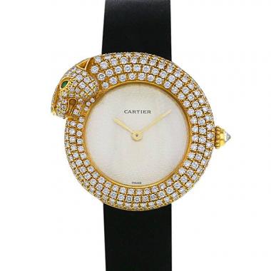 Reloj Cartier Panthère Joaillerie de oro amarillo Ref :  2309 Circa  2000