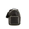 Valentino Rockstud backpack in black leather - 360 thumbnail
