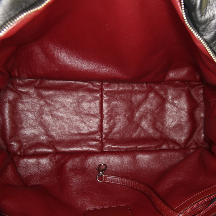 Borsa Chanel Coco Cocoon in pelle nera - Detail D2