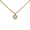 Collar Chopard Happy Diamonds Icon en oro amarillo y diamantes - 00pp thumbnail