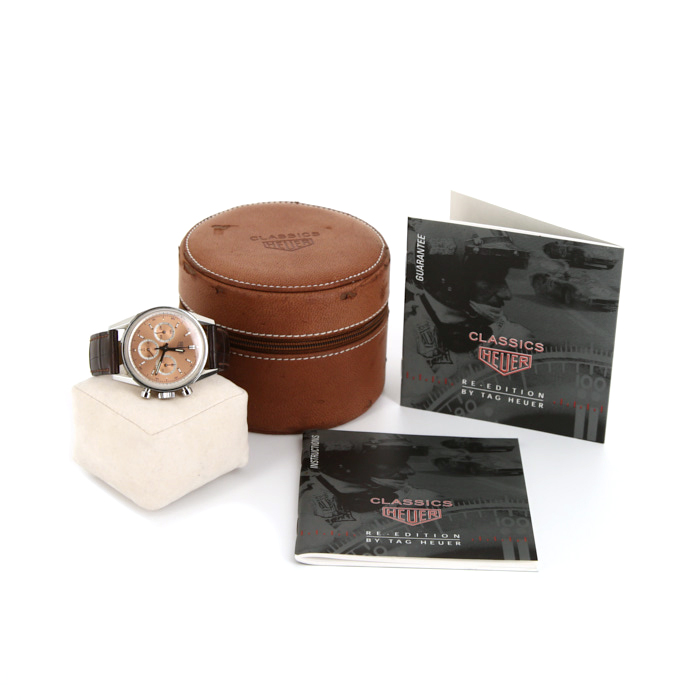 Montre Tag Heuer Carrera en acier Ref :  CS3112 Vers  1990