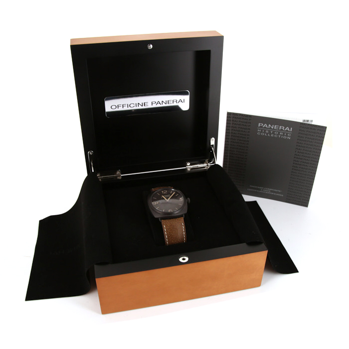 Panerai Radiomir Composite 3 Days watch in stainless steel Circa  2013 - Detail D2