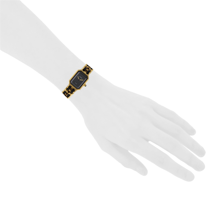 Chanel Première  size L watch in gold plated Circa  1987 - Detail D1