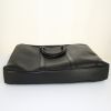 Louis Vuitton Voyage briefcase in black epi leather - Detail D4 thumbnail