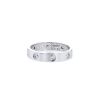 Cartier Love small model ring in white gold and diamonds, size 55 - 00pp thumbnail