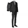 Sac de week end Louis Vuitton Steamer Bag en toile monogram et cuir noir - Detail D1 thumbnail