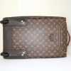 Bolsa de viaje Louis Vuitton Eole en lona Monogram revestida marrón y cuero natural - Detail D5 thumbnail
