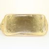 Bolso de mano Louis Vuitton Lockit  en cuero suhali dorado y cuero esmaltado dorado - Detail D4 thumbnail