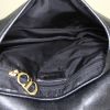 Bolso de mano Dior Saddle en cuero negro - Detail D2 thumbnail