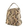 Cartier Marcello handbag in beige python - 00pp thumbnail
