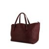 Bottega Veneta handbag in burgundy intrecciato leather - 00pp thumbnail