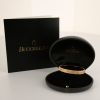 Buccellati Macri Classica medium model bracelet in pink gold,  white gold and diamonds - Detail D2 thumbnail