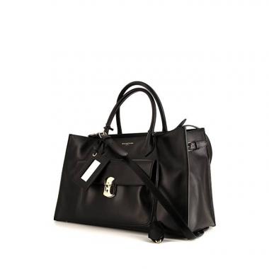 Sac cabas Balenciaga en cuir noir
