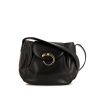 Cartier Panthère shoulder bag in black leather - 360 thumbnail