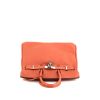 Hermès  Birkin 25 cm handbag  in pink Thé Swift leather - 360 Front thumbnail