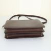 Sac bandoulière Hermès Roulis en cuir Swift marron-chocolat - Detail D4 thumbnail