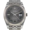 Rolex Datejust 41 watch in stainless steel and white gold Ref: 126334 from 2019 - 00pp thumbnail