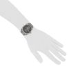 Reloj Rolex Datejust 41 de acero y oro blanco Ref :  126334 Circa  2019 - Detail D1 thumbnail
