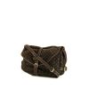 Bolso bandolera Louis Vuitton Saumur modelo mediano en tela Monogram marrón y cuero marrón - 00pp thumbnail