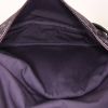 Borsa a tracolla Louis Vuitton Saumur modello medio in tessuto monogram marrone e pelle marrone - Detail D2 thumbnail