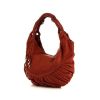 Dior Gipsy shoulder bag in red leather - 00pp thumbnail