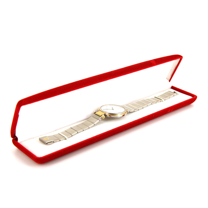 Van Cleef 
Arpels watch in gold and stainless steel Circa  1990