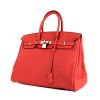 Hermes Birkin 35 cm handbag in pink Jaipur togo leather - 00pp thumbnail