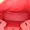 Borsa Hermes Birkin 35 cm in pelle togo rosa Jaipur - Detail D2 thumbnail