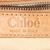Chloé Silverado handbag in beige clay water snake and beige leather - Detail D3 thumbnail