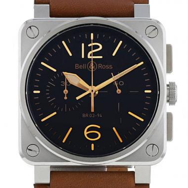 Reloj Bell & Ross BR03 de acero Ref :  BR 03-94 Golden Heritage Circa  2019