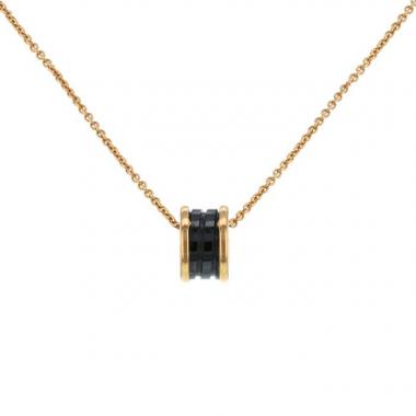 Bulgari B.Zero1 necklace in pink gold and ceramic