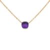 Pomellato Nudo pendant in pink gold and amethyst - 00pp thumbnail