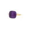 Pomellato Nudo Maxi ring in pink gold and amethyst - 00pp thumbnail